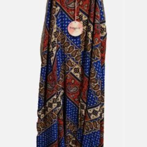 NWT HAYDEN LOS ANGELES MAXI HEMP BOHEMIAN DRESS LARGE